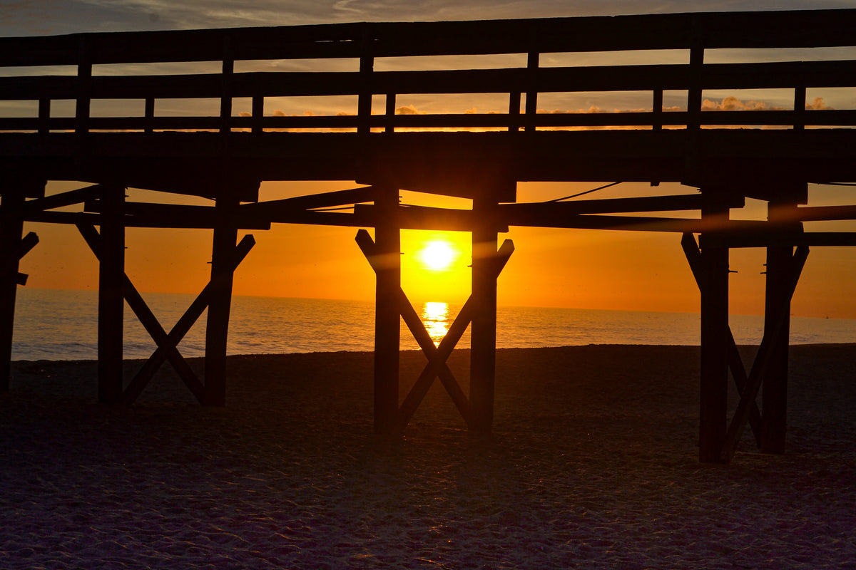 Sunset at Holden Beach