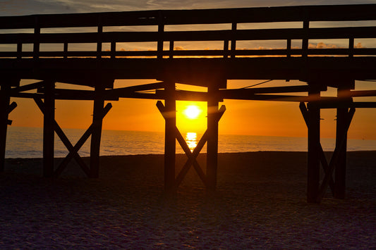Sunset at Holden Beach