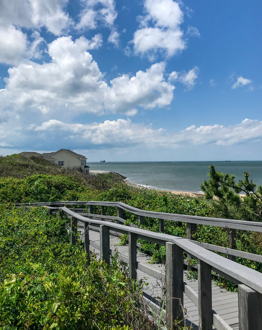 Cape Henry Virginia boardwalk