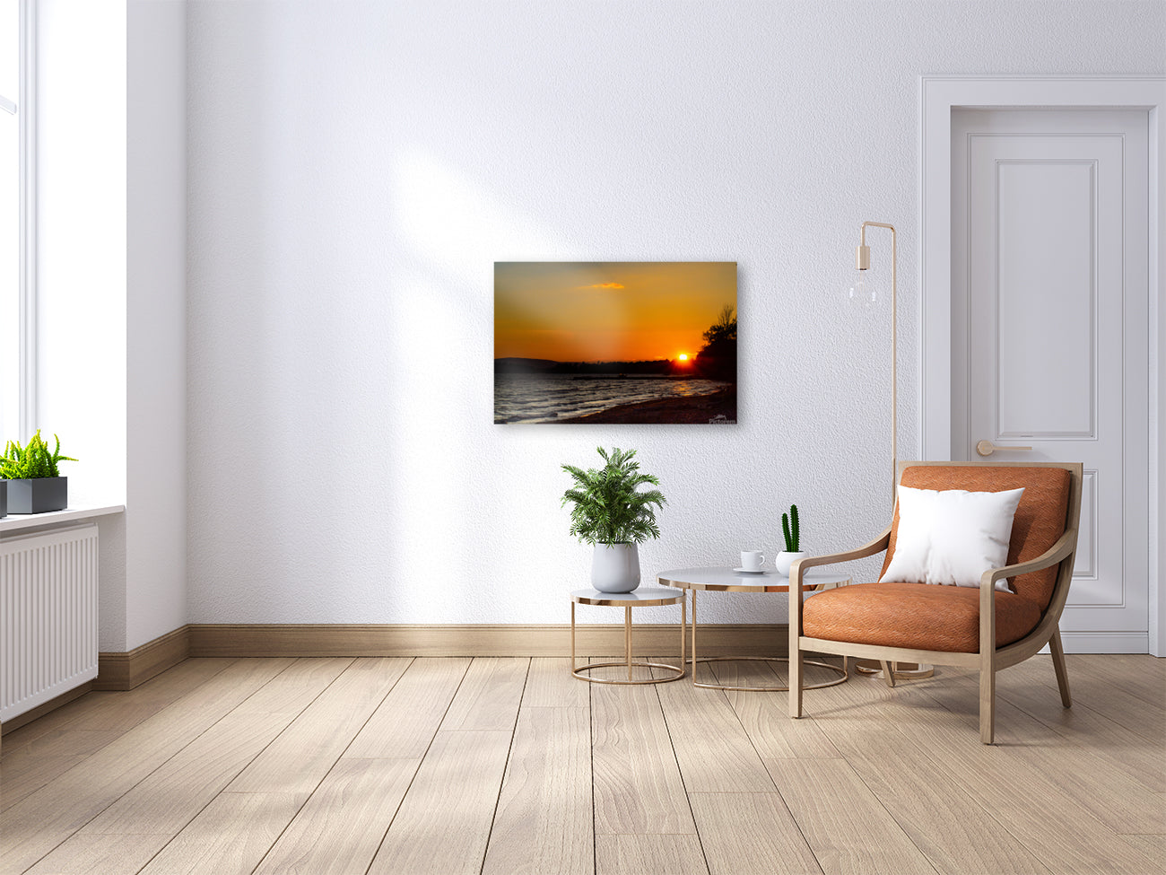 Sunset over the Adirondacks