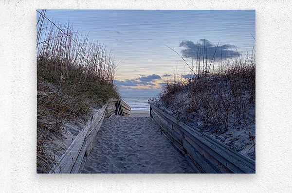Brushed Metal Print