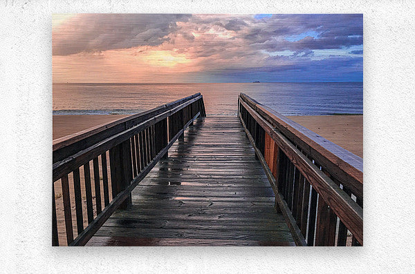 Brushed Metal Print