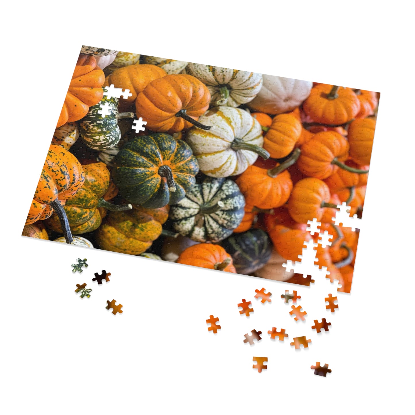 The Pumpkin Pile Jigsaw Puzzle (252, 500,1000-Piece)