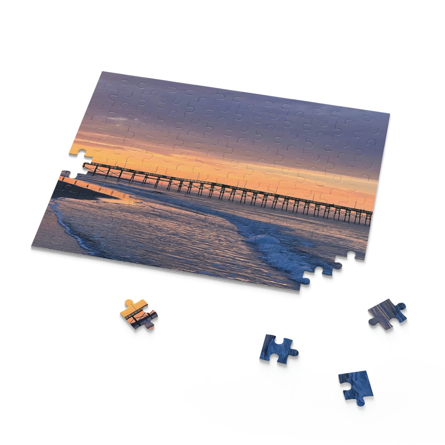 Oak Island NC Pier Sunrise (120, 252, 500-Piece)