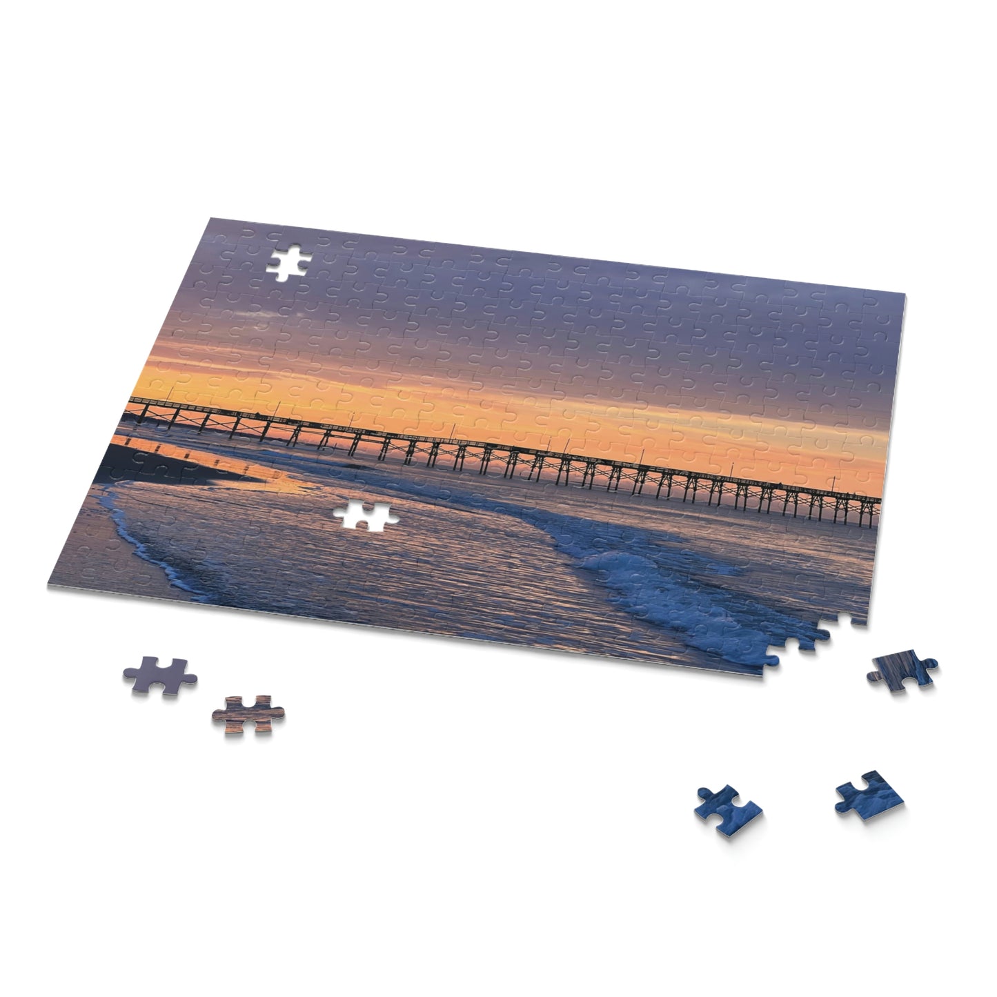 Oak Island NC Pier Sunrise (120, 252, 500-Piece)