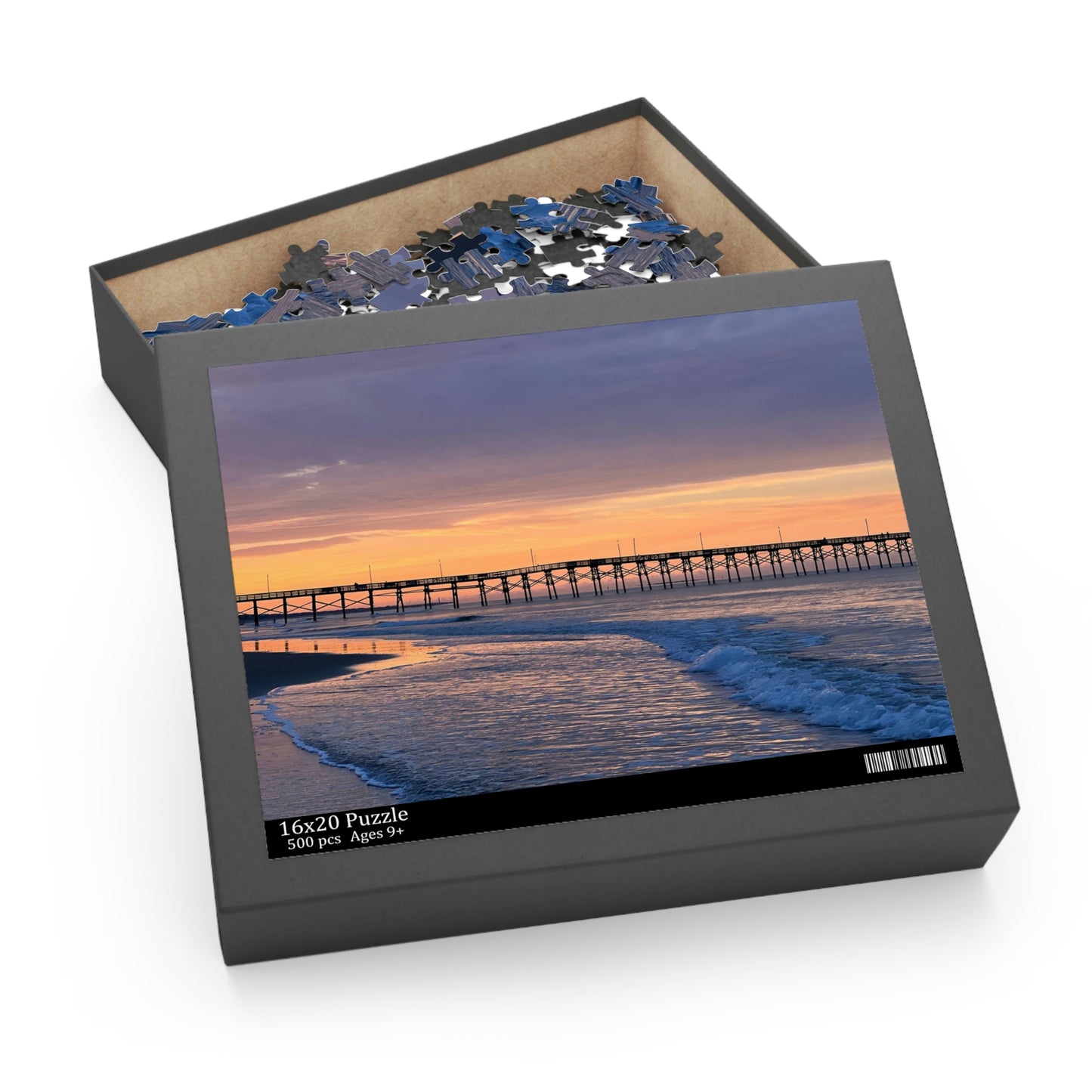 Oak Island NC Pier Sunrise (120, 252, 500-Piece)