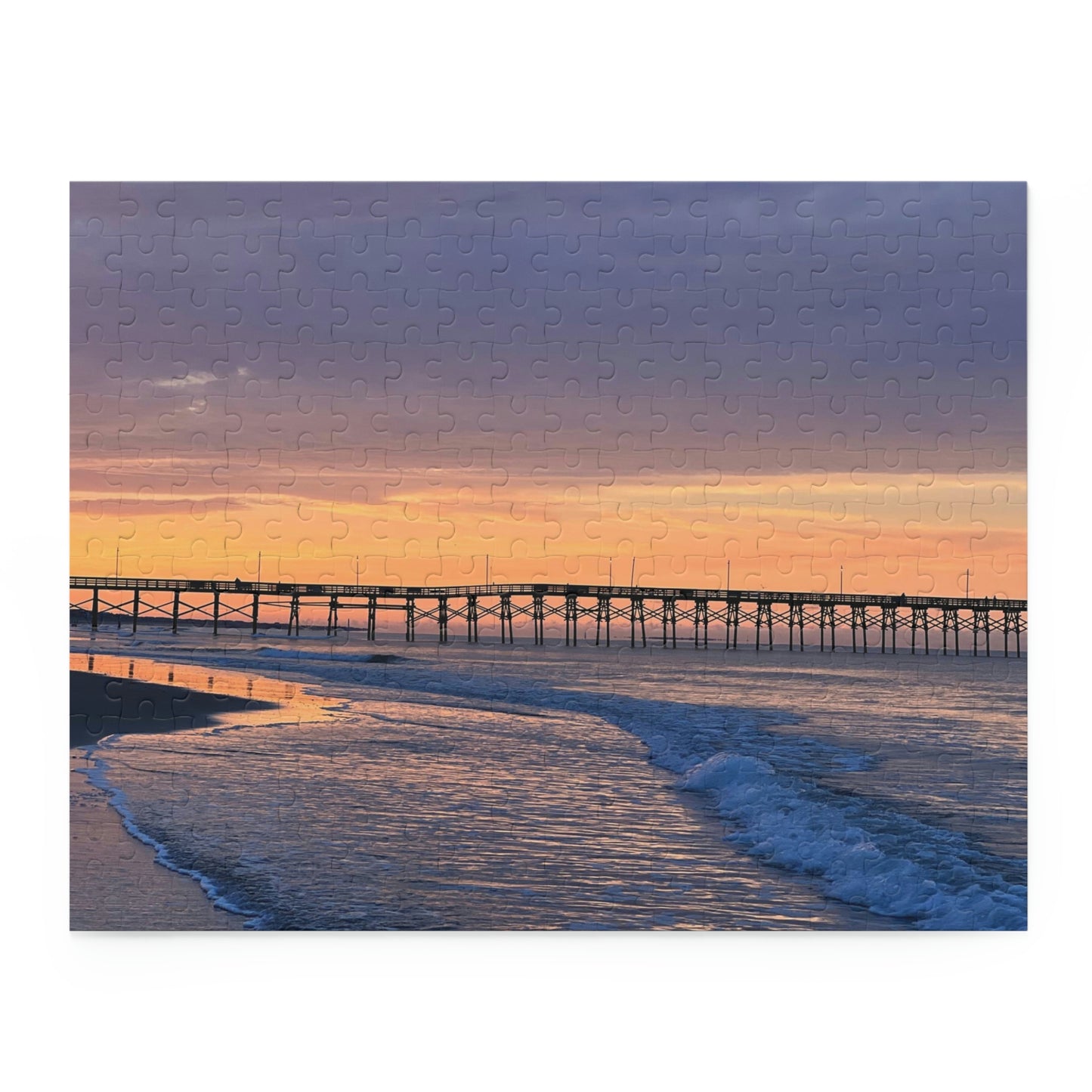 Oak Island NC Pier Sunrise (120, 252, 500-Piece)