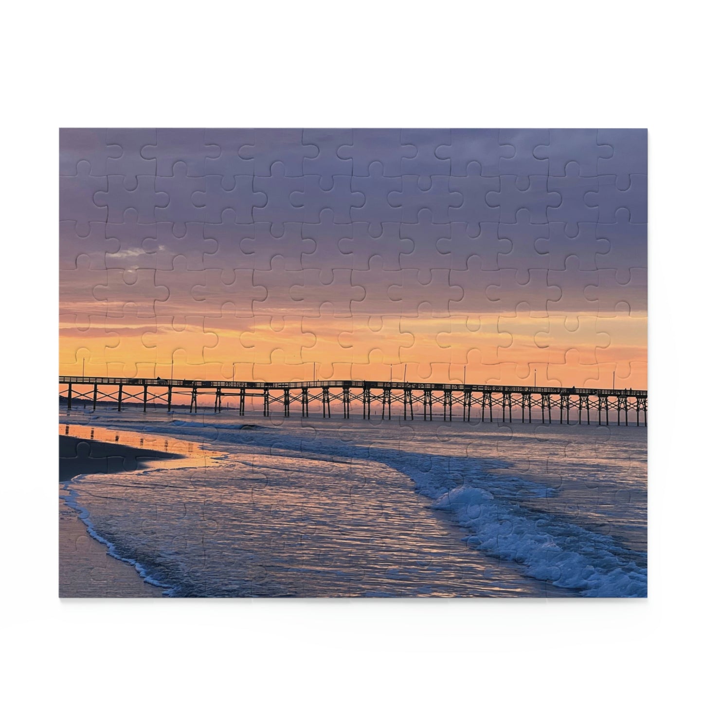 Oak Island NC Pier Sunrise (120, 252, 500-Piece)